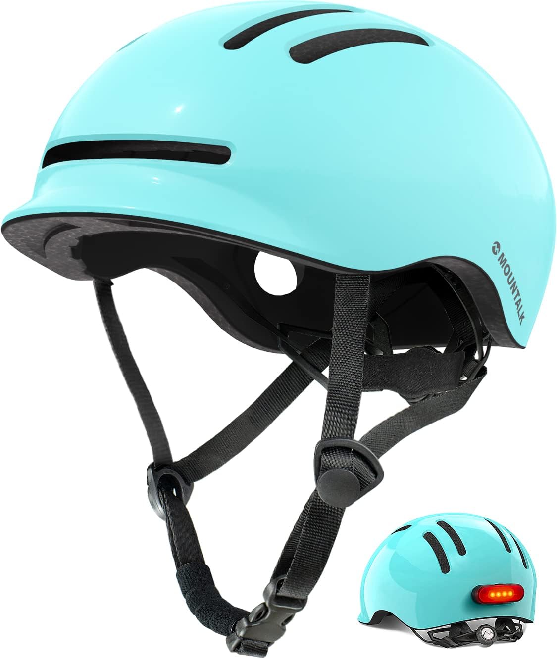 Bike Helmets for Adults Men Women,Mens/Womens Bicycle Helmet with Magnetic Light...