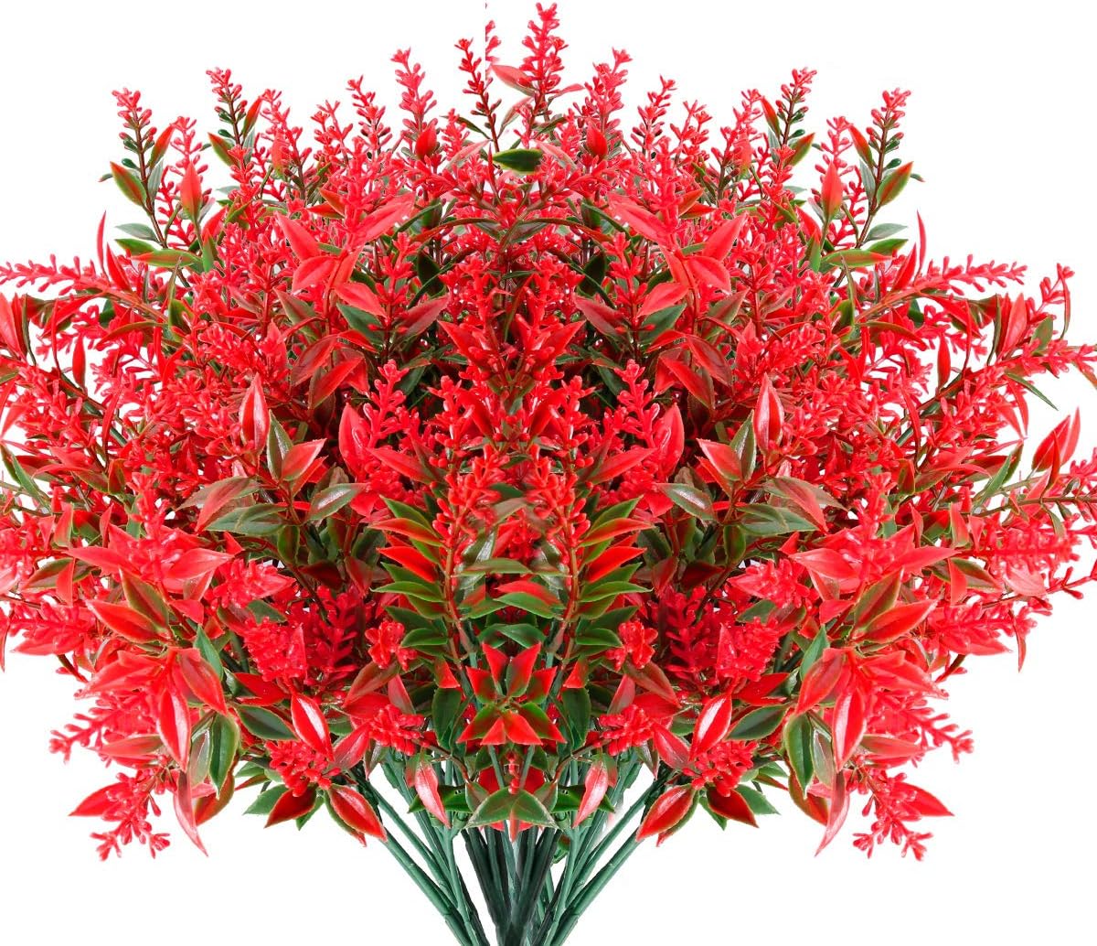 Artificial Lavender Flowers, Unique UV Resistant Fake Flowers, Innovative No Fad...