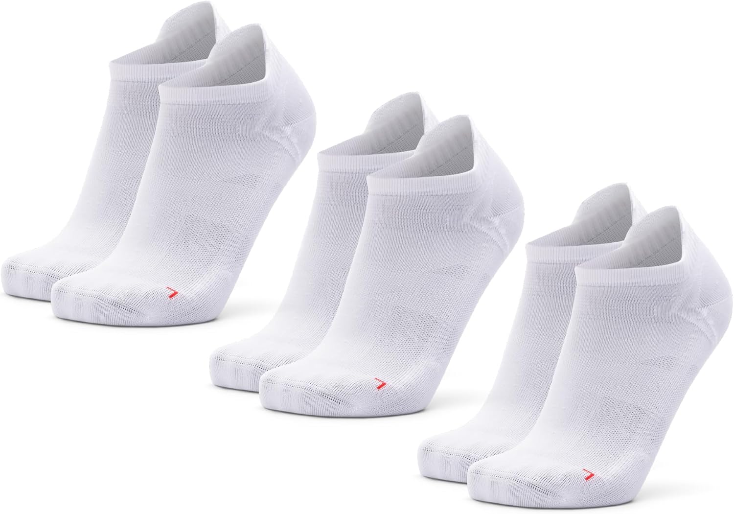 DANISH ENDURANCE Low-Cut Ankle Athletic Sports Socks, Anti-Blister, Trainer Gym...