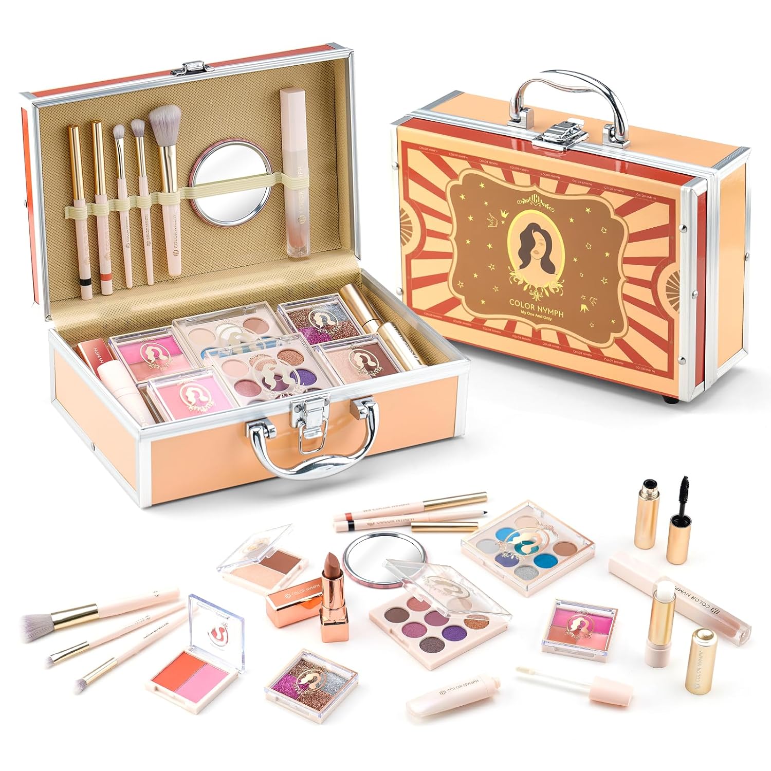 Color Nymph All In One Makeup Kit For Teenager Girls, Beginners Makeup Set For T...