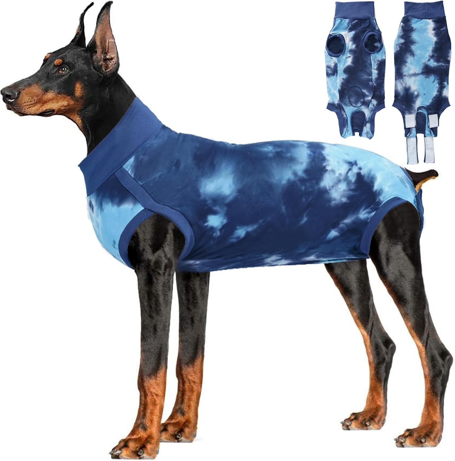 LIANZIMAU Dog Surgery Recovery Suit Dog Onesie for Surgery Female Spay Suit Surg...