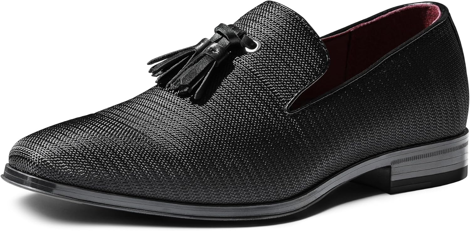 Bruno Marc Men's Loafers Dress Shoes Slip-on Forma...