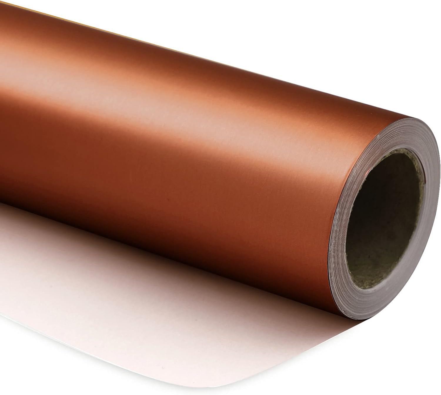 RUSPEPA Chocolate Brown Wrapping Paper - Solid Color Matte Paper Perfect for Wed...