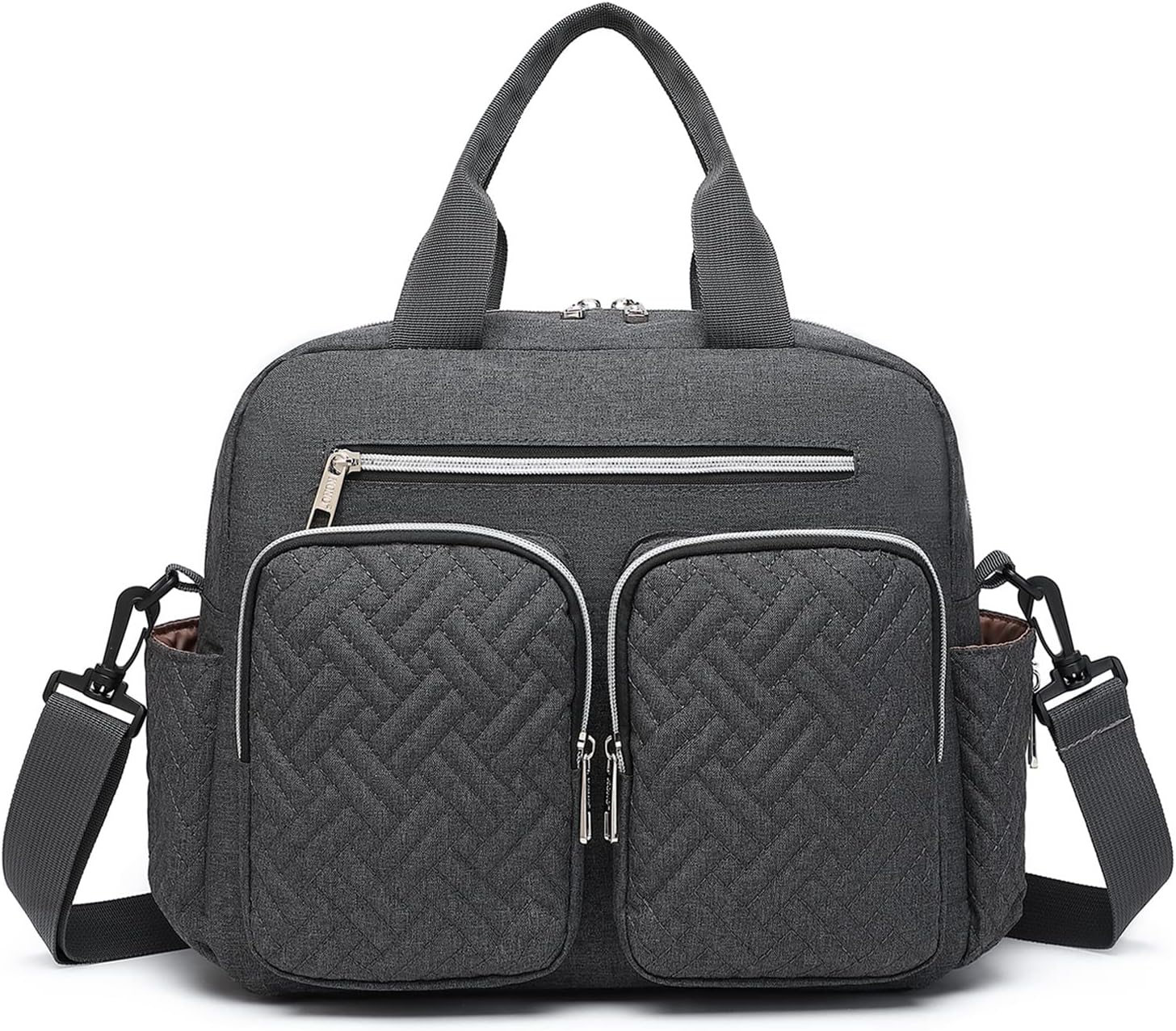 Kono Baby Changing Bag Weekender Travel Nappy Tote for Mom and Dad Convertible M...