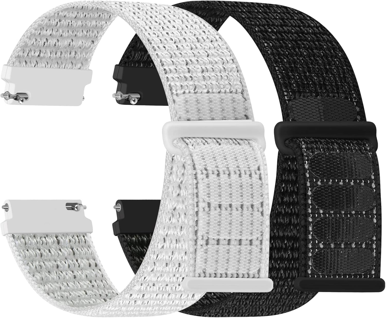 Huamanlou Nylon Watch Straps 16mm 18mm 20mm 22mm Quick Release Watchband for Men...