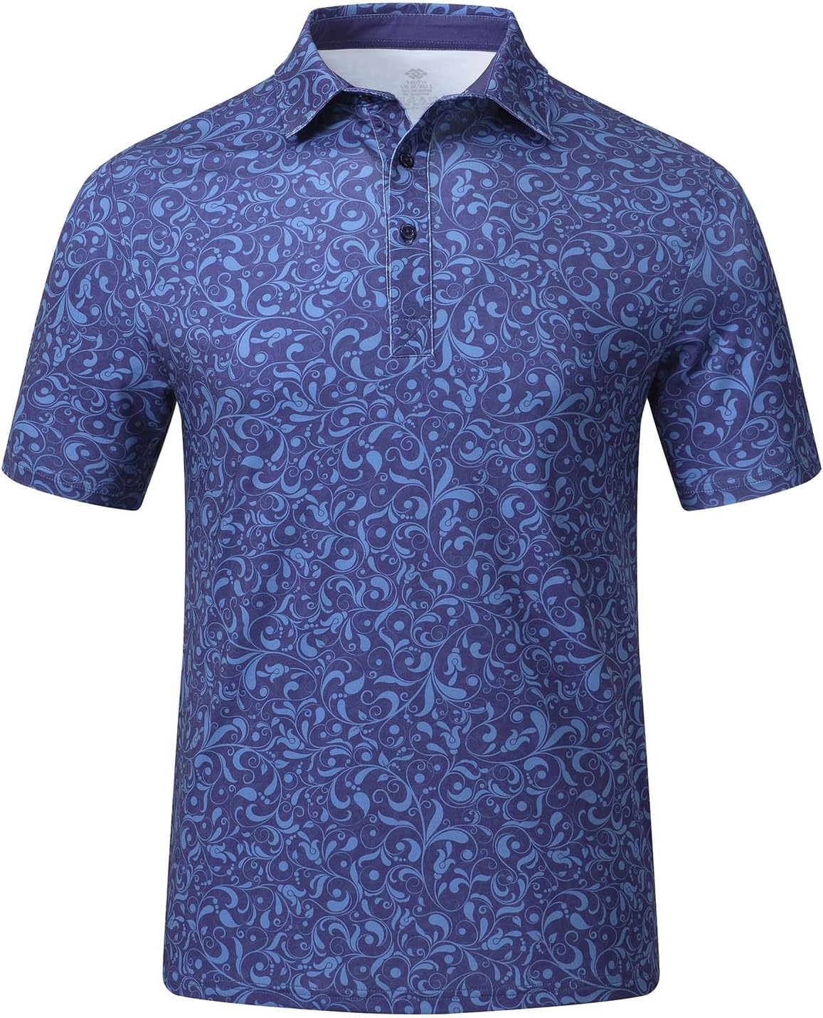 MoFiz Men's Camo Polo Golf Shirt Hiking Dry Fit Short Sleeve T-Shirts Pique Coll...