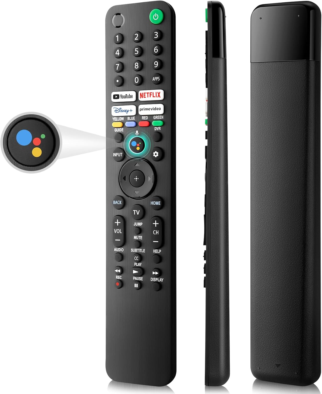 Voice for Sony-TV-Remote-Control-Replacement, for Sony Bravia with Voice Functio...