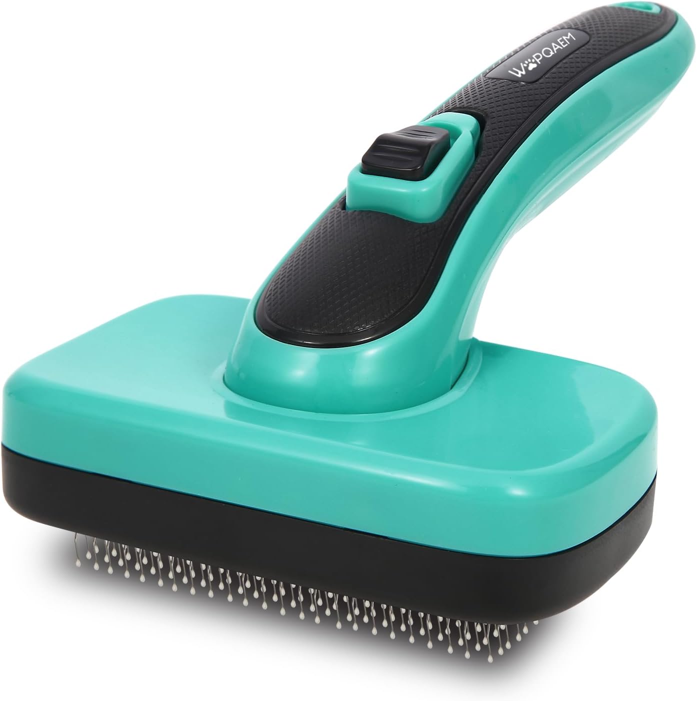 WOPQAEM Dogs Self Cleaning Slicker Brush for Shedding & Grooming Short Long Hair...