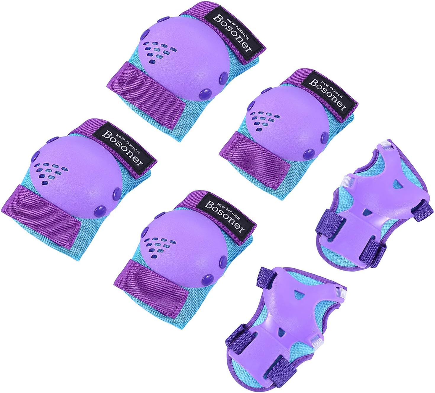 Kids/Youth Knee Pad Elbow Pads for Roller Skates Cycling BMX Bike Skateboard Inl...