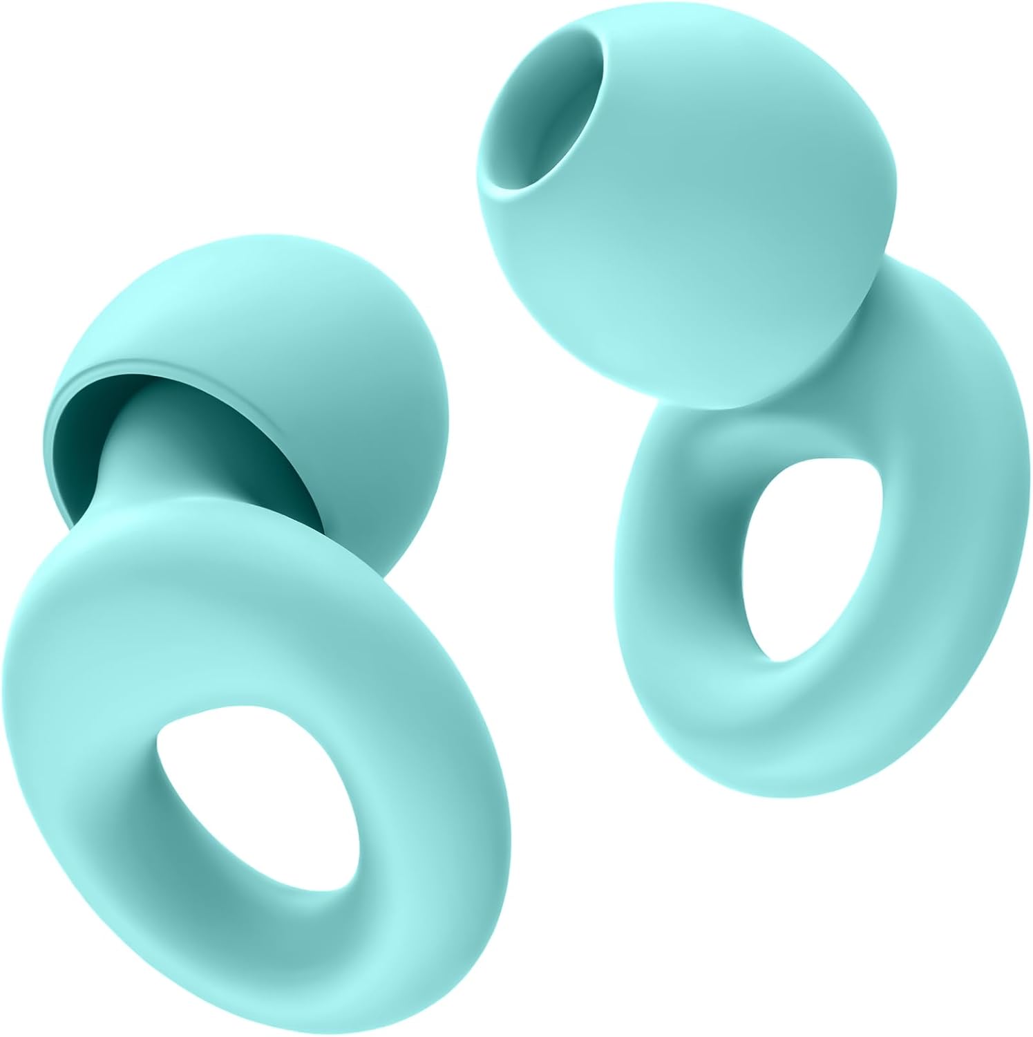 HOYIO Ear Plugs for Noise Reduction–2 Pairs Super Soft, Reusable Hearing Protect...