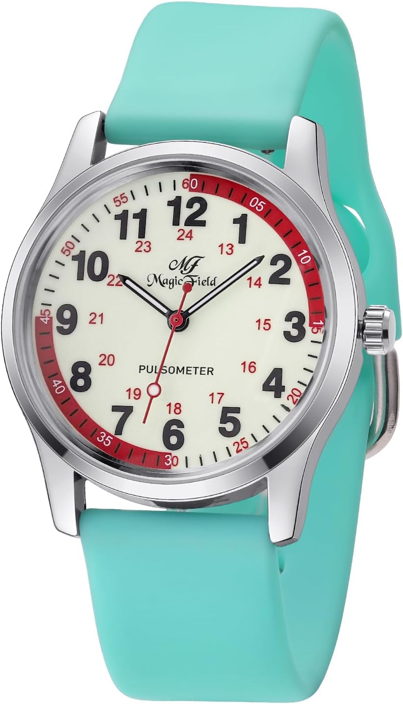 ManChDa Nurse Watch, Innovative Nursing Watch with Second Hand, Special Analog M...