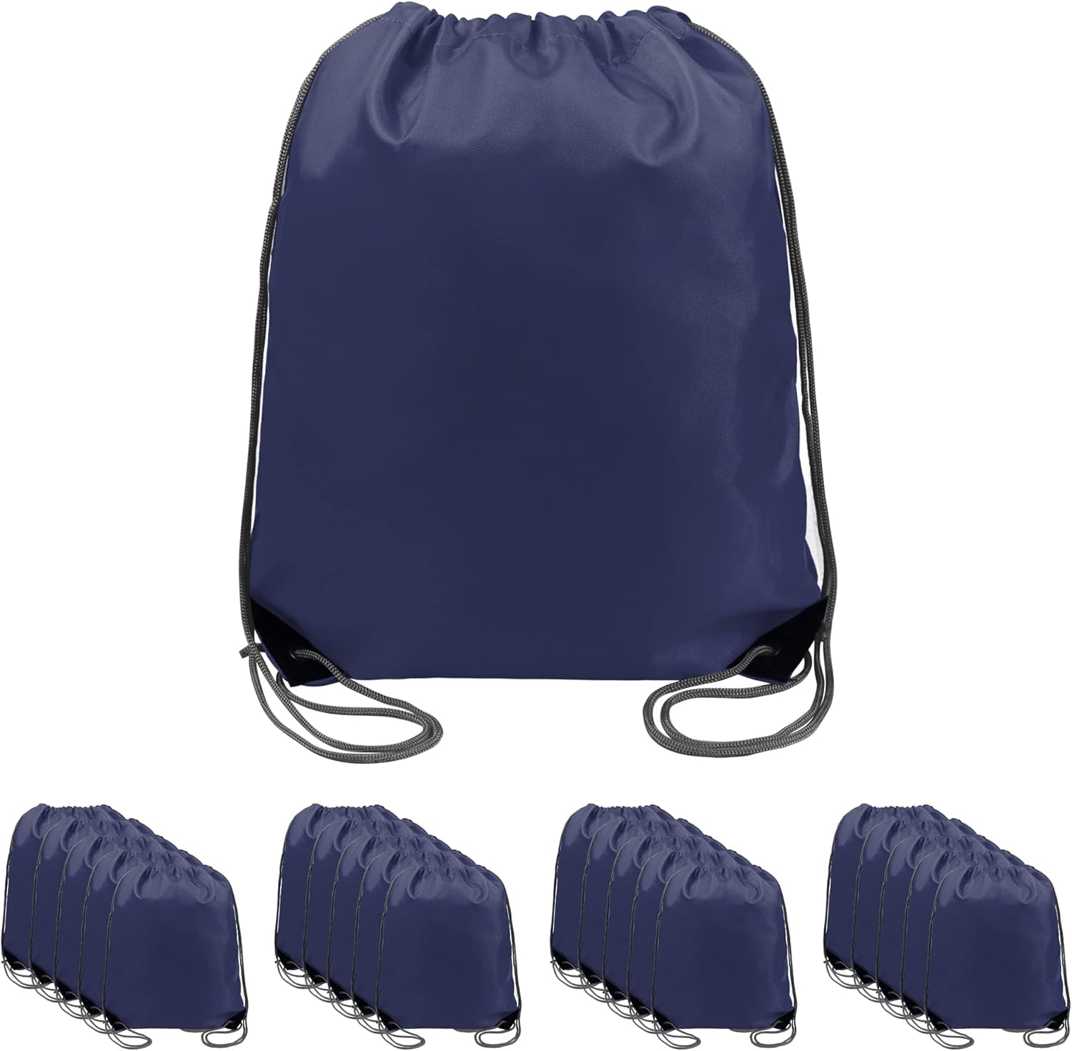 BeeGreen Drawstring Backpack Bags 20|30|50 Packs Reflective String Bags for Gym...
