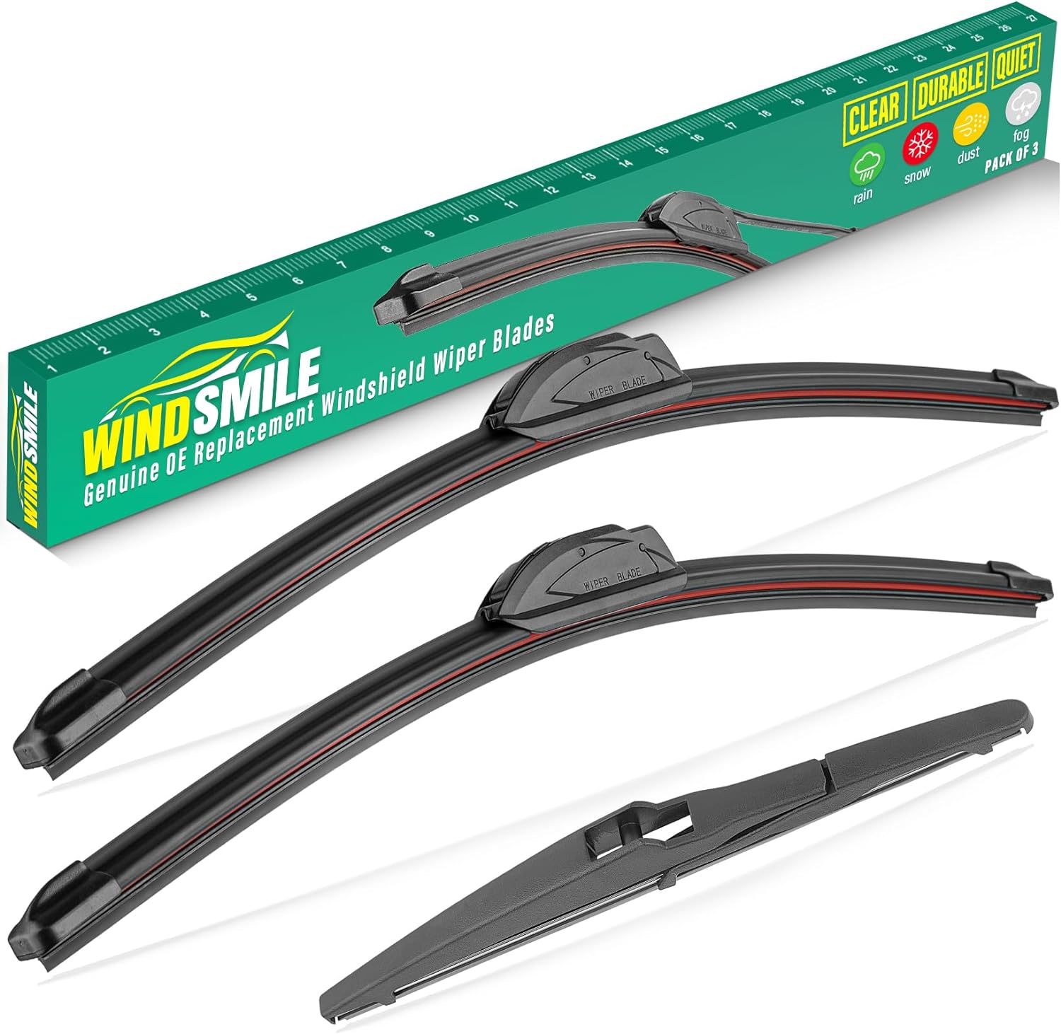 26" 16" 10" Windshield Wiper Blades Replacement for Toyota RAV4 2013 2014 2015 2...
