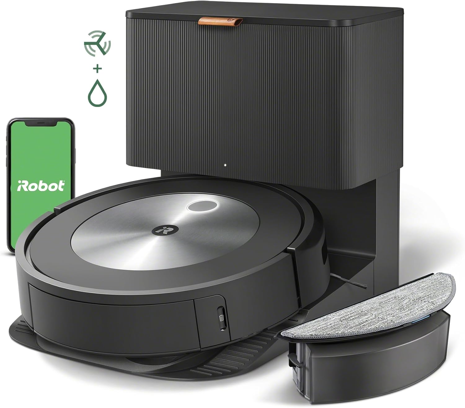 iRobot Roomba Combo j5+ Self-Emptying 2-in-1 Robot Vacuum with Optional Mopping...