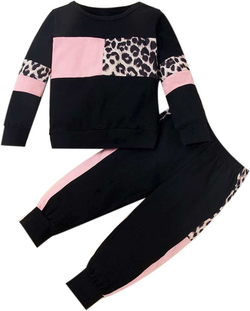 WESIDOM Baby Girl Clothes Sets, 2pcs Autumn Long Sleeve Clothes Outfits Toddler...