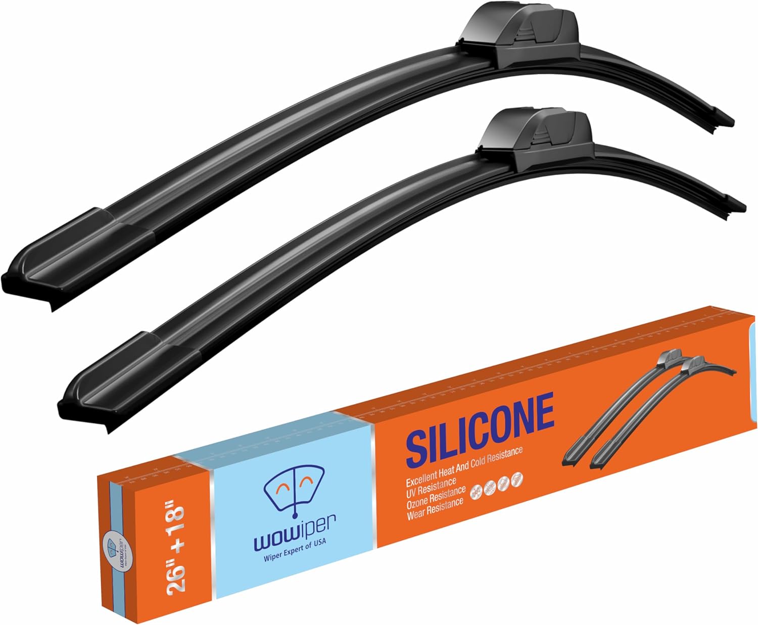 Silicone Wiper Blades 26 18 Replacement for Toyota Camry 2017 2016 2015 2014 201...