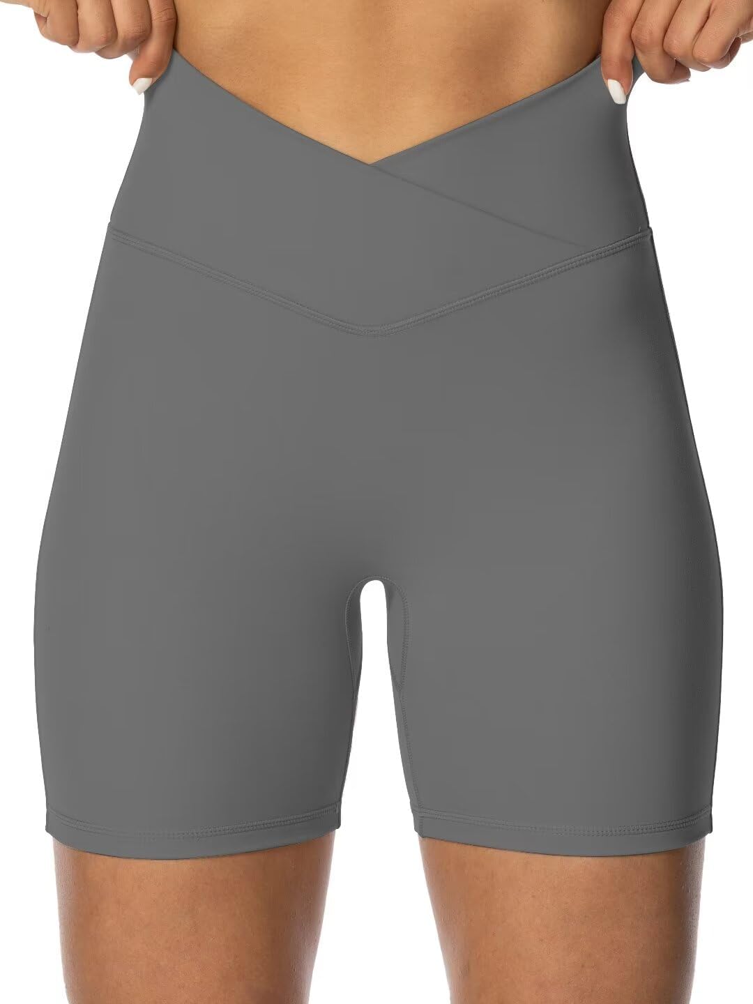 Sunzel Sunzfly Crossover Biker Shorts, Special Yoga Shorts for Women, Unique No...