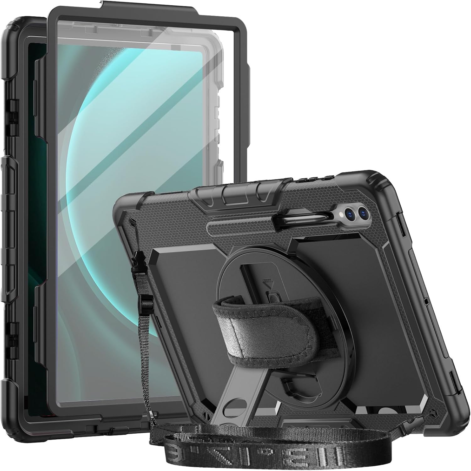 Herize Case Compatible with Samsung Galaxy Tab S10 Ultra 2024/ S9 Ultra/ S8 Ultr...