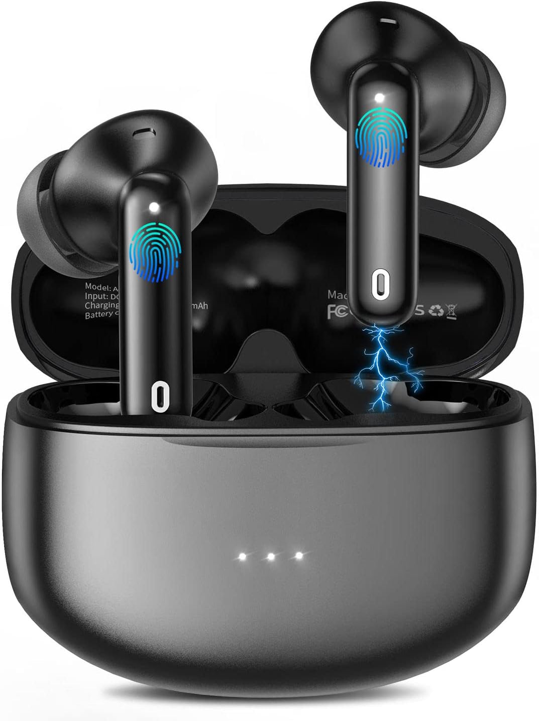 A40 Pro Wireless Earbuds, 50Hrs Playtime Bluetooth...