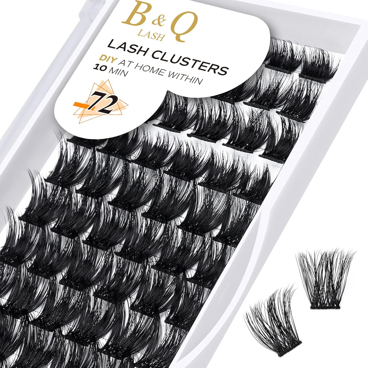 Cluster Lashes B06 Mixed Tray 72 Clusters Lash Clusters C D Curl Individual Eyel...