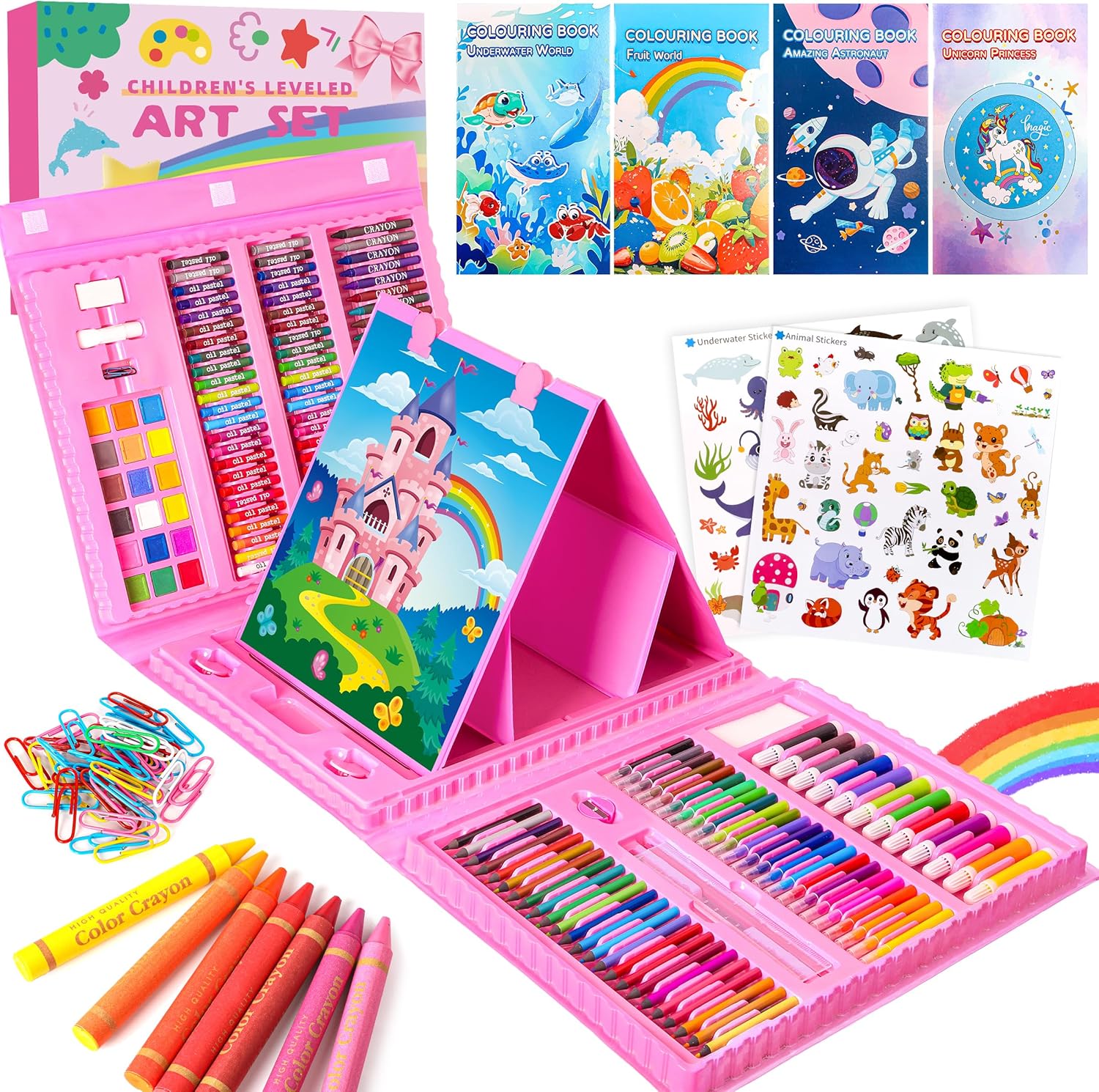 Art Supplies 332 Piece Drawing Art Kit Gifts for Girls Boys Kids Teens Gifts Art...