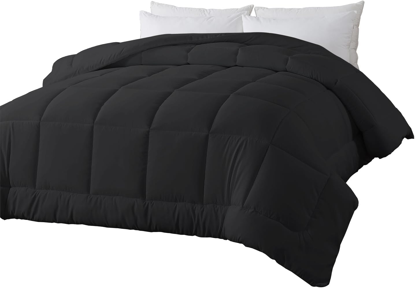 BedTreat Down Alternative Comforter Full Duvet Insert with Corner Tabs, All Seas...