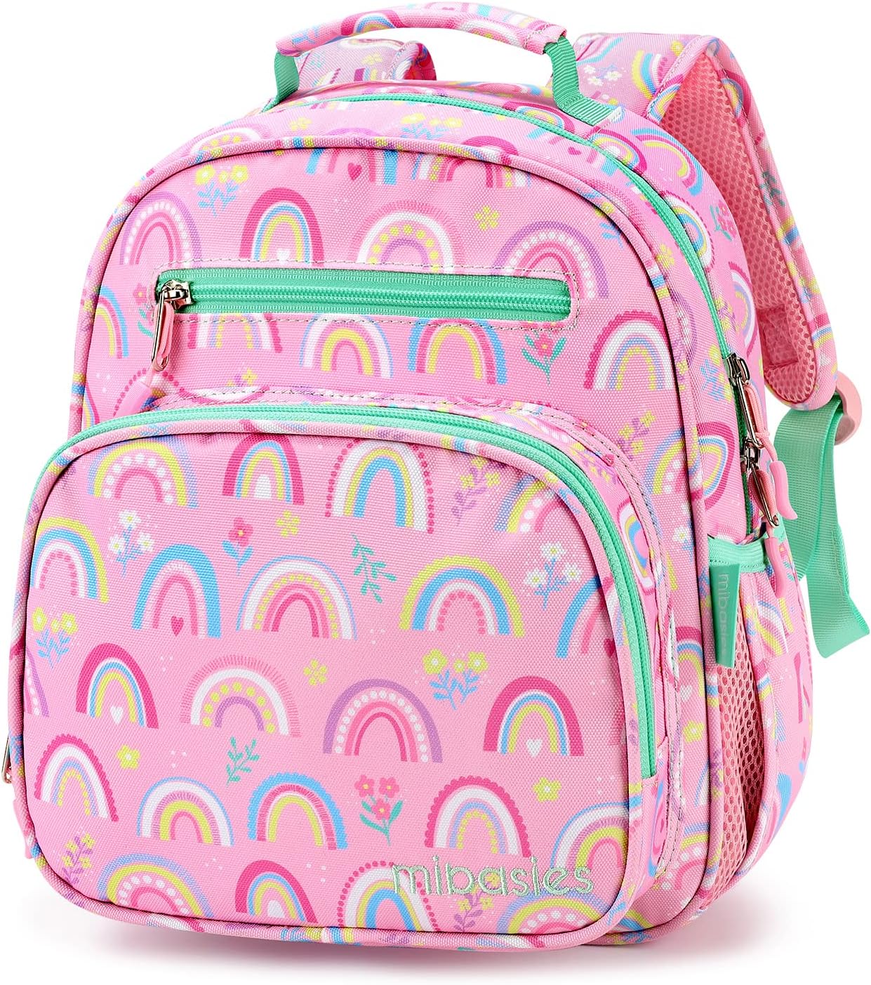 mibasies Toddler Backpack for Girls and Boys 2-4, Preschool Kindergarten Backpac...