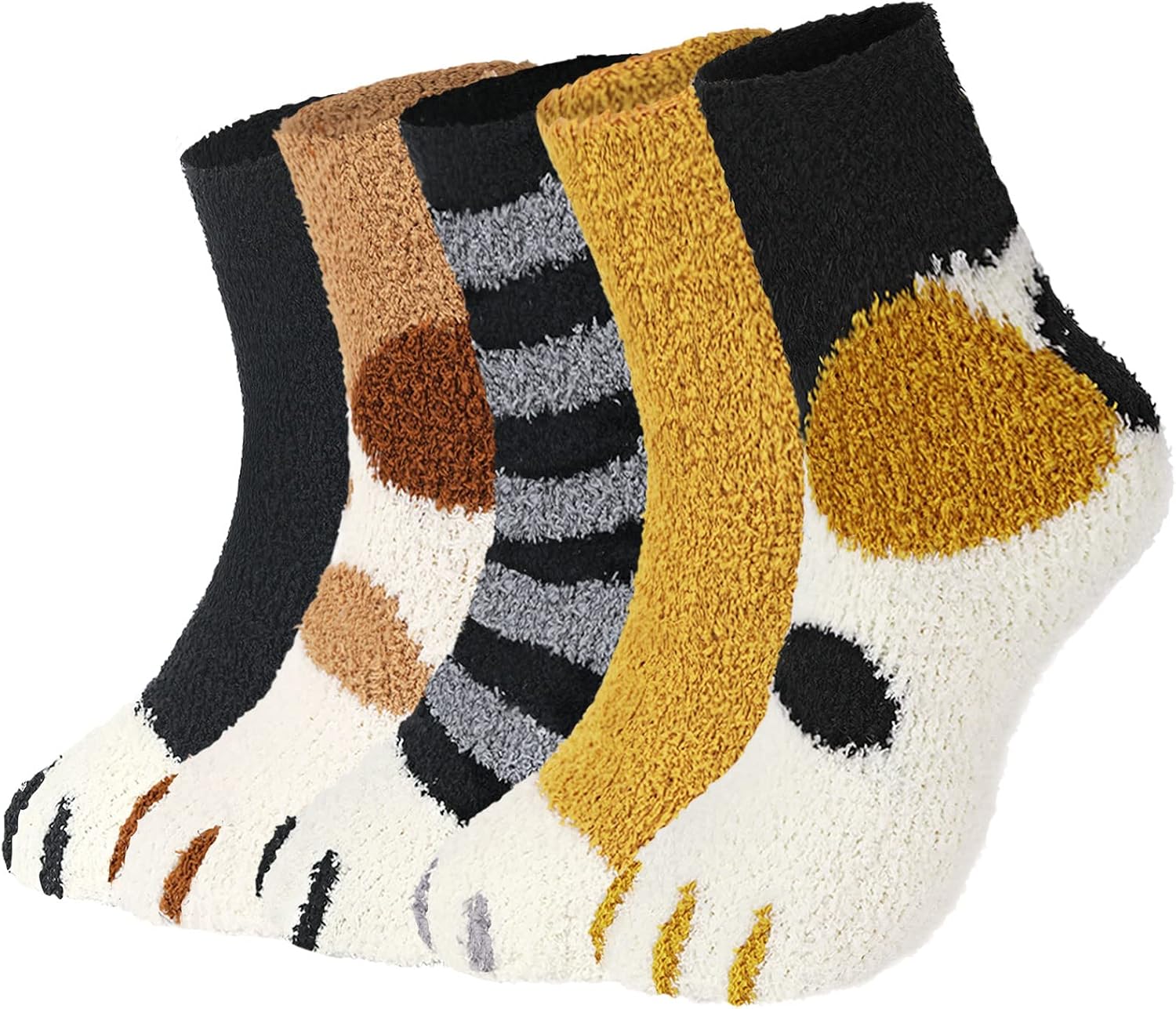 Trifabricy Fuzzy Socks for Women, Special Fuzyy Fluffy Socks Women, Cozy Slipper...