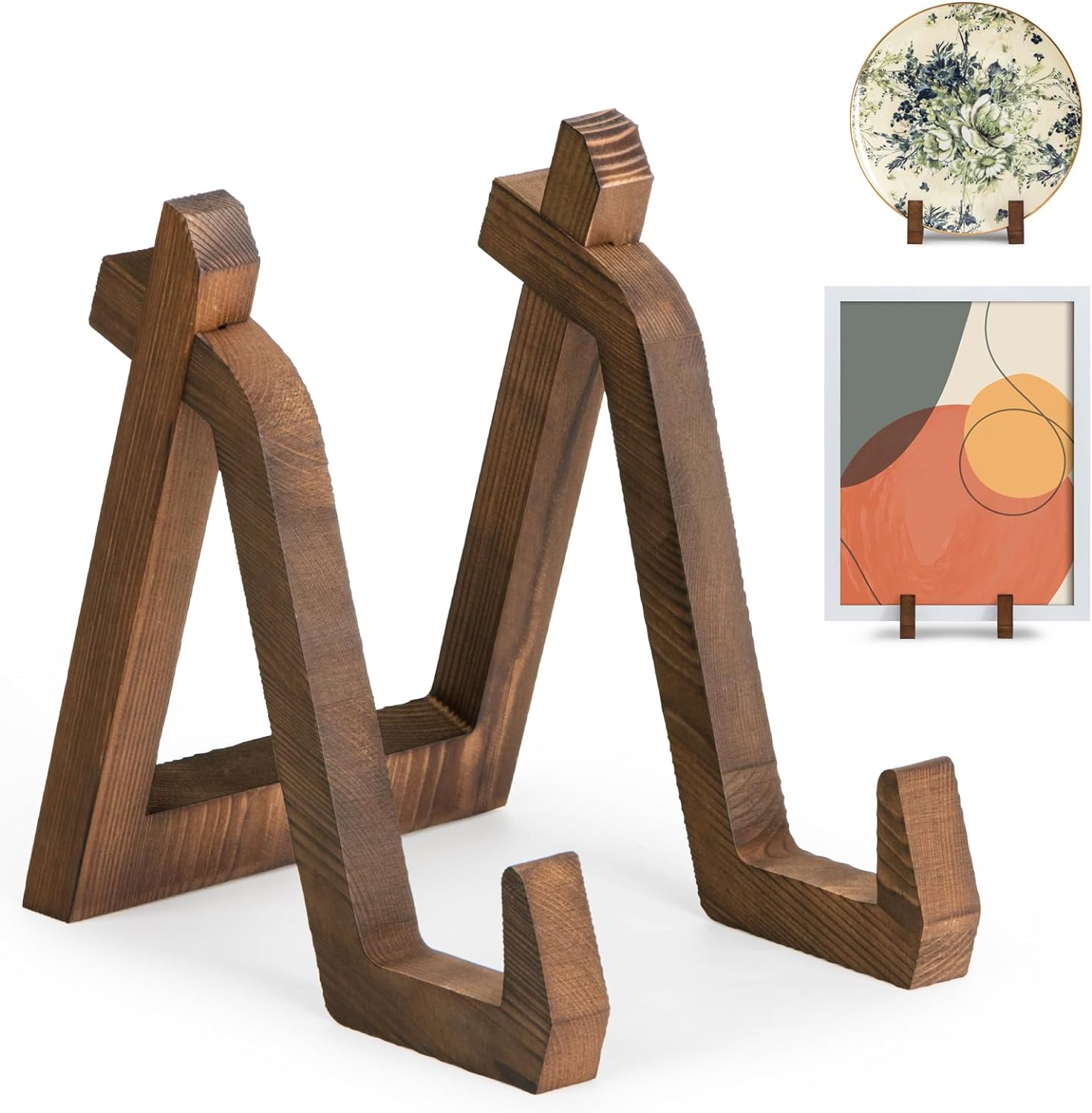 ANBOXIT Plate Display Stand, 8 Inch Plate Holder for Displaying, Decorative Pict...
