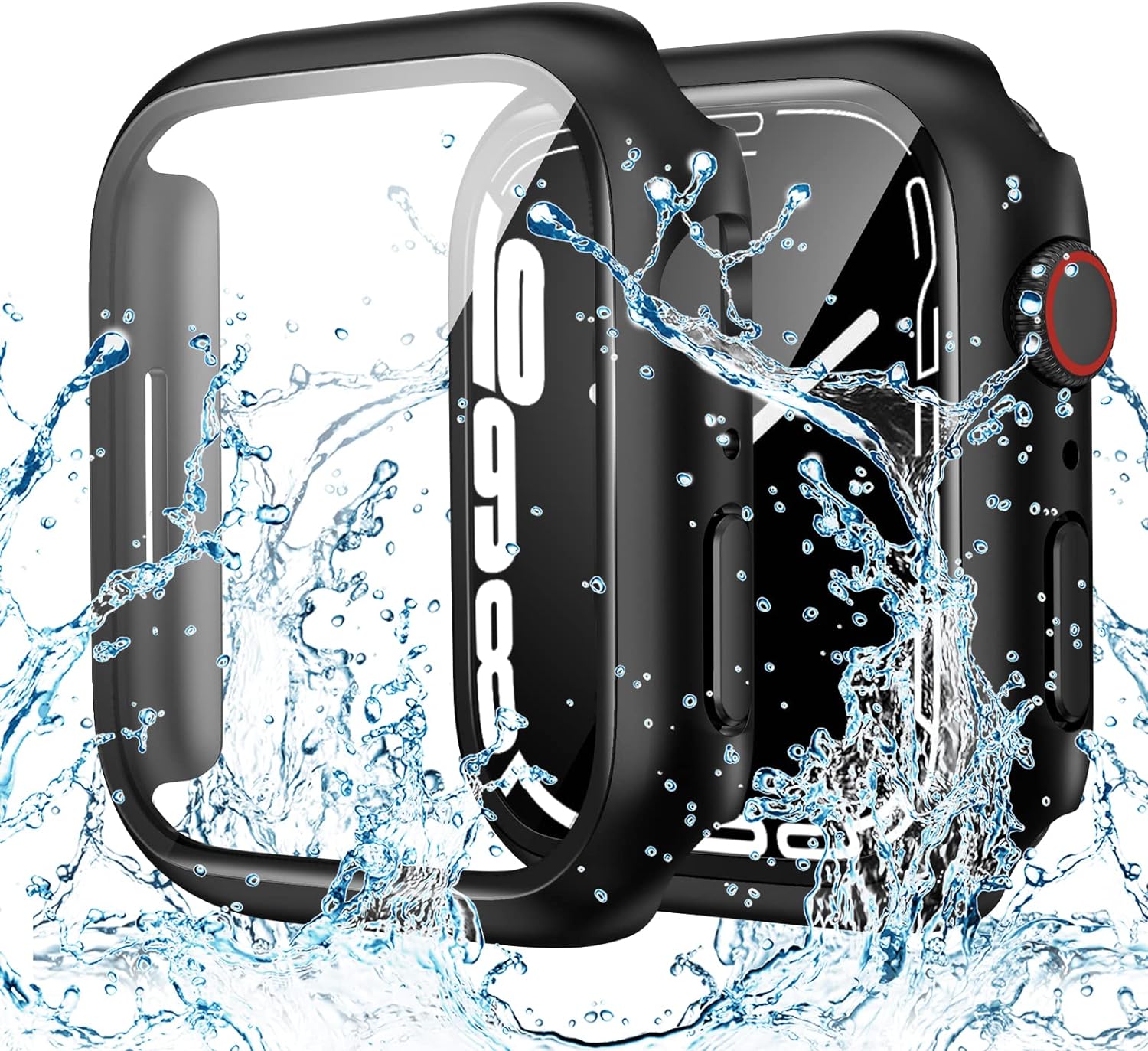 Goton Waterproof Case for Apple Watch Screen Protector 44mm SE (2nd Gen) Series...
