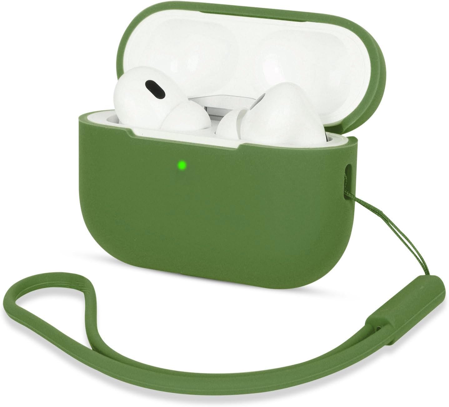AOTUAO Compatible with AirPods Pro 2 Case Cover, Shock-Resistant Protective Sili...