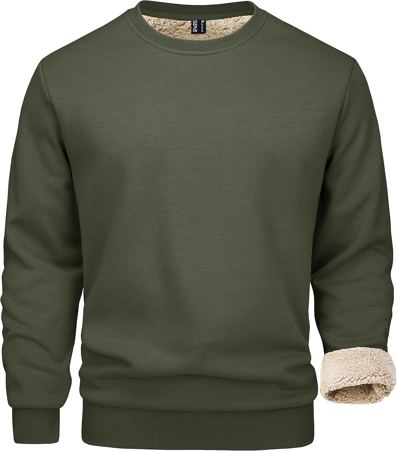 MAGCOMSEN Men's Sweatshirts, Special Winter Thermal Underwear Pullover, Innovati...