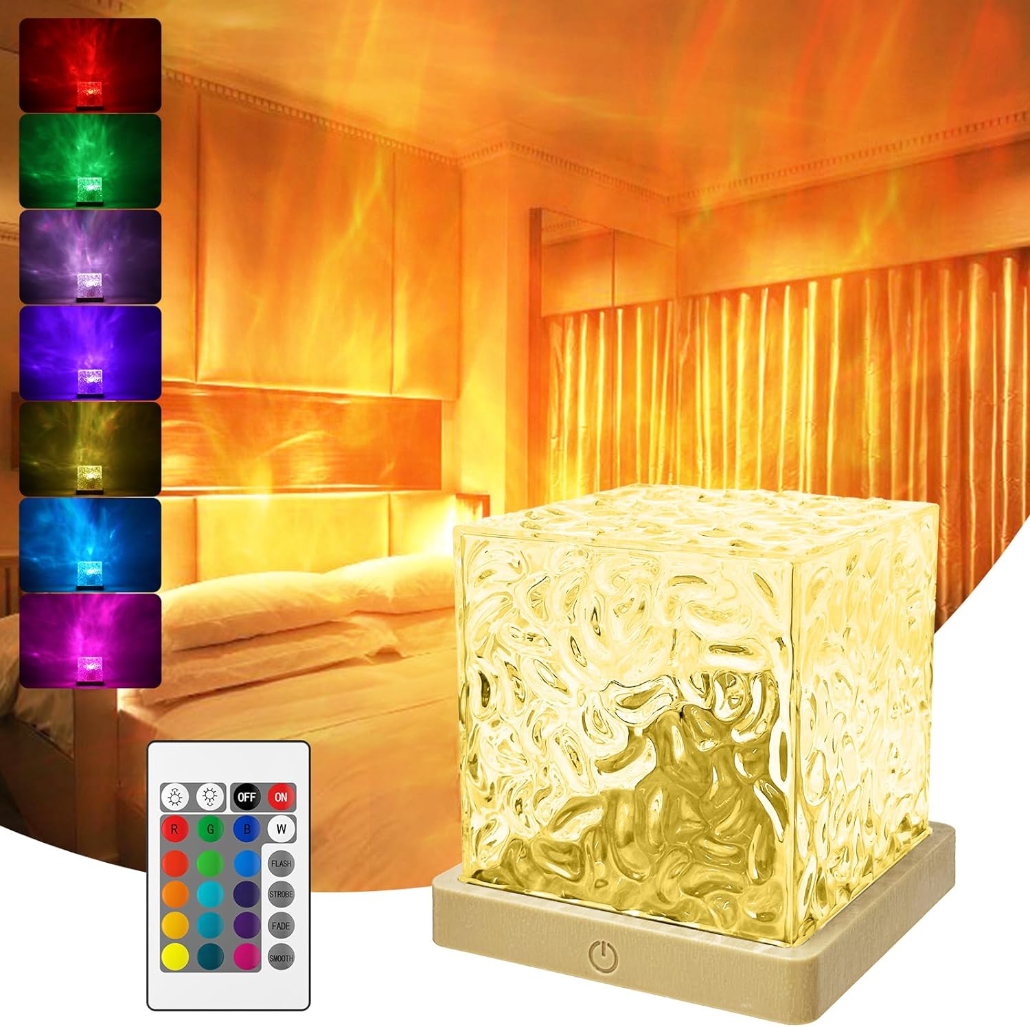 Gobikey Galaxy Projector Night Light Ocean Wave Sensory Lights Lava Lamp Ambient...