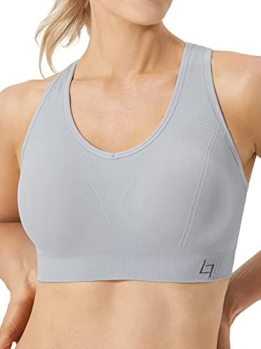 FITTIN Racerback Sports Bra, Special Padded Seamless Activewear, Innovative Spor...