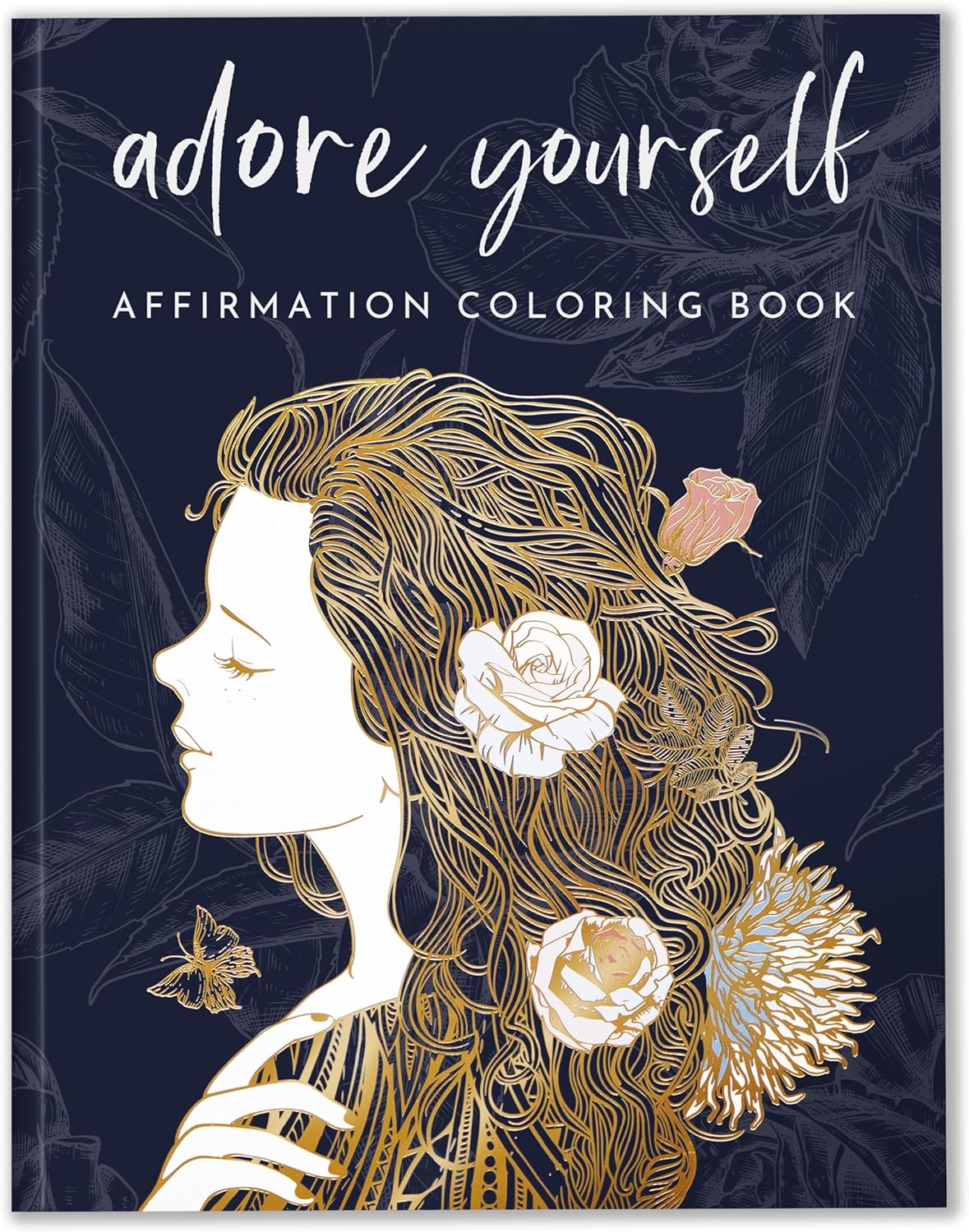 RYVE Adult Coloring Book, Special Affirmations Coloring Book for Adult Relaxatio...