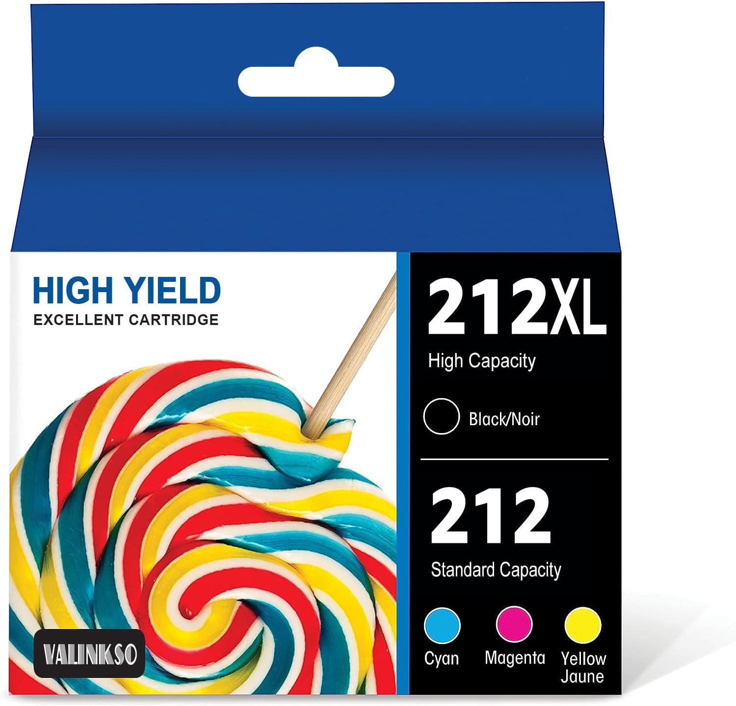 212XL Ink Cartridges, Special High Capacity Ink Cartridge, Innovative Black Ink...
