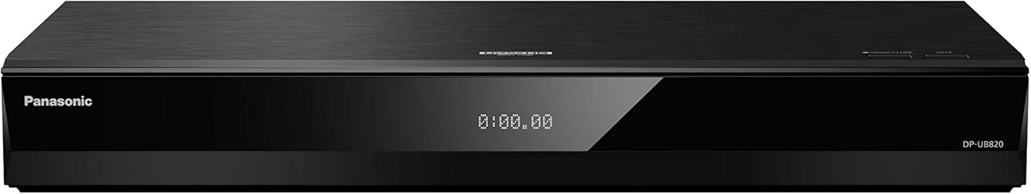 Panasonic DP-UB820EB Single 4K Blu-ray Player, Special Ultra HD Blu-ray Player,...