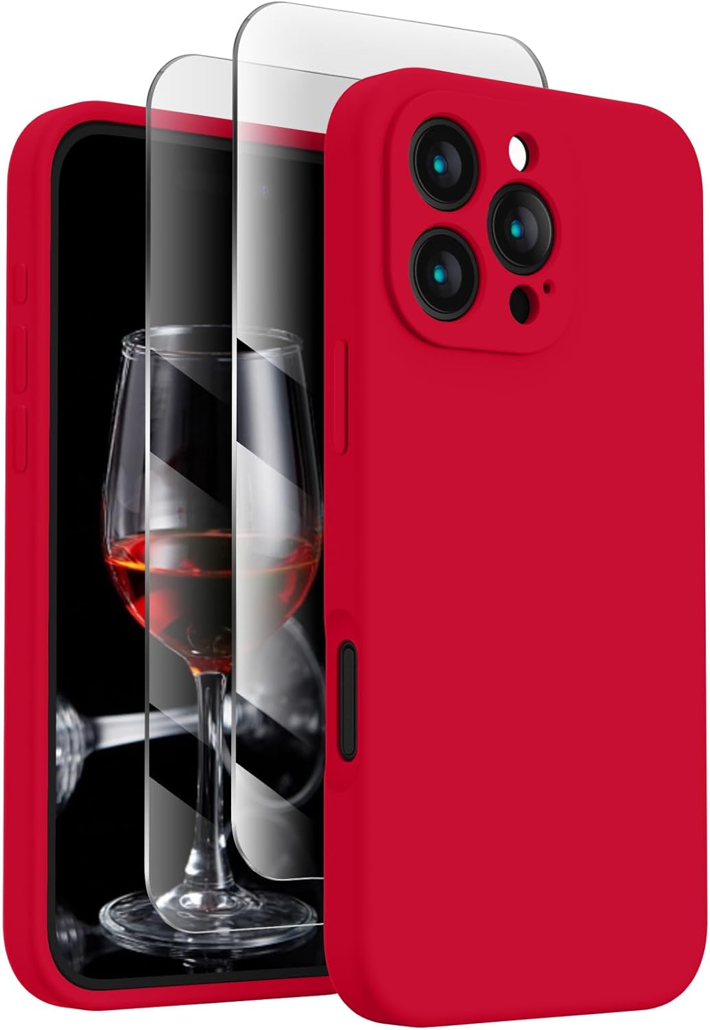 FireNova Designed for iPhone 16 Pro Case, Silicone Upgraded [Camera Protection]...