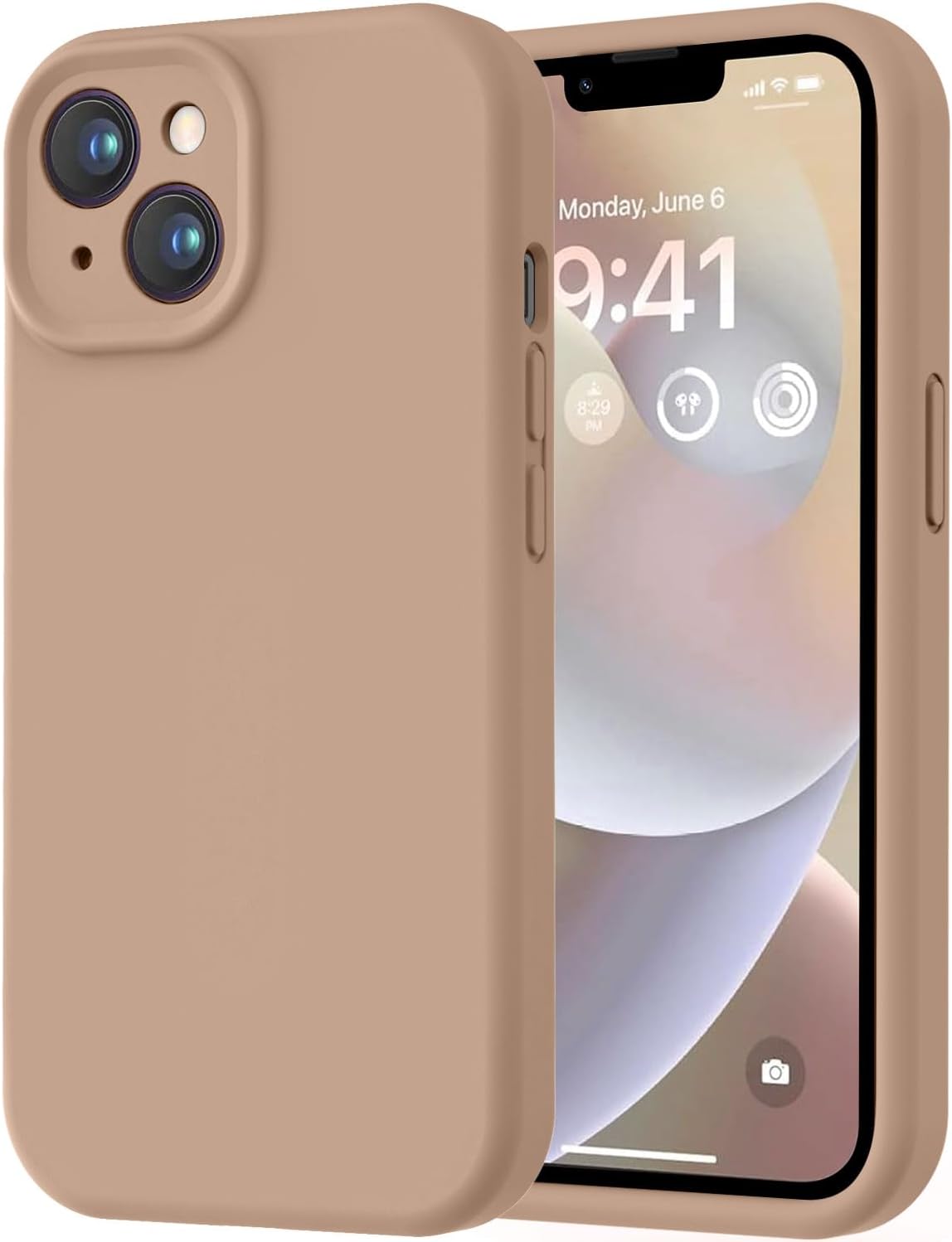 LOVE 3000 Designed, Premium Silicone Case for iPhone 14, Unique Shockproof Prote...