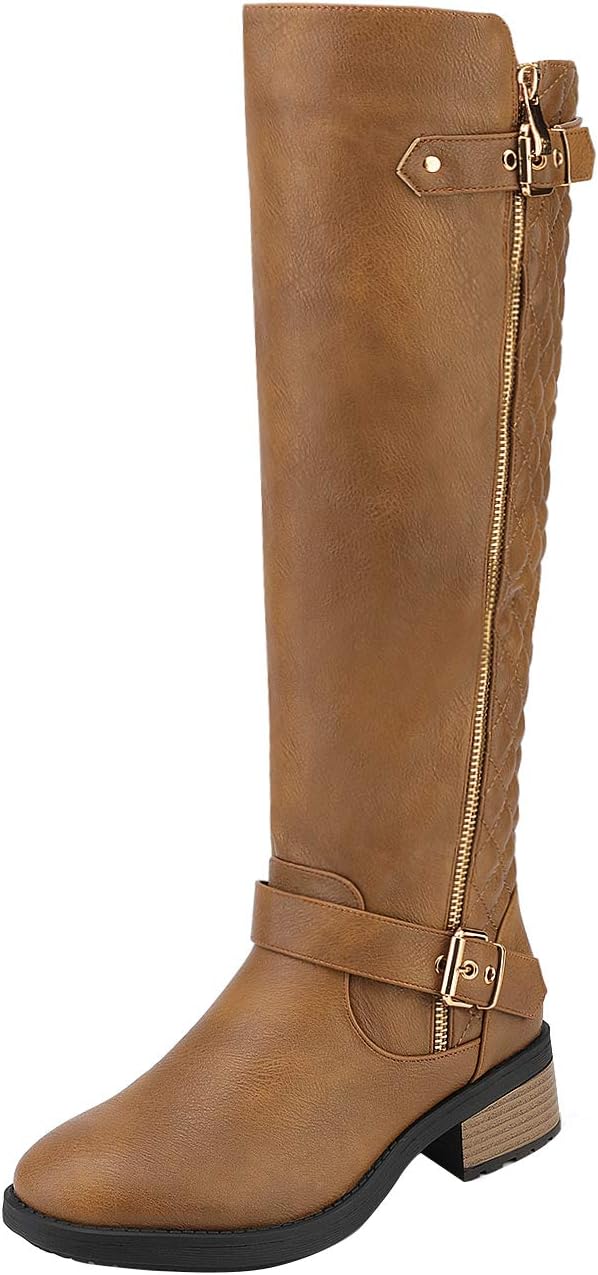 DREAM PAIRS Utah Women's Boots, Special Knee High Riding Boots, Affordable Women...