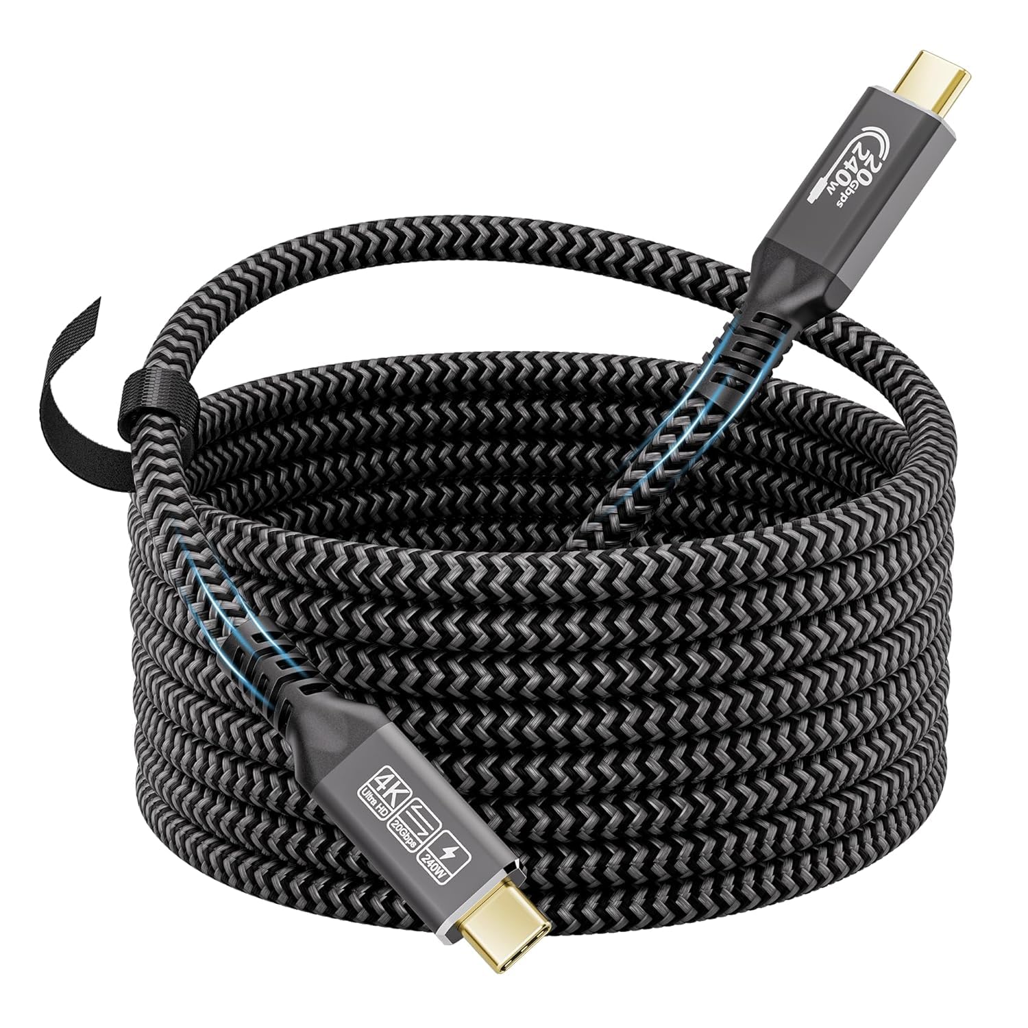 CAKOBLE 3m USB C Cable,20Gbps USB 3.2 Gen2x2 Cable Compatible Thunderbolt 4 Cabl...