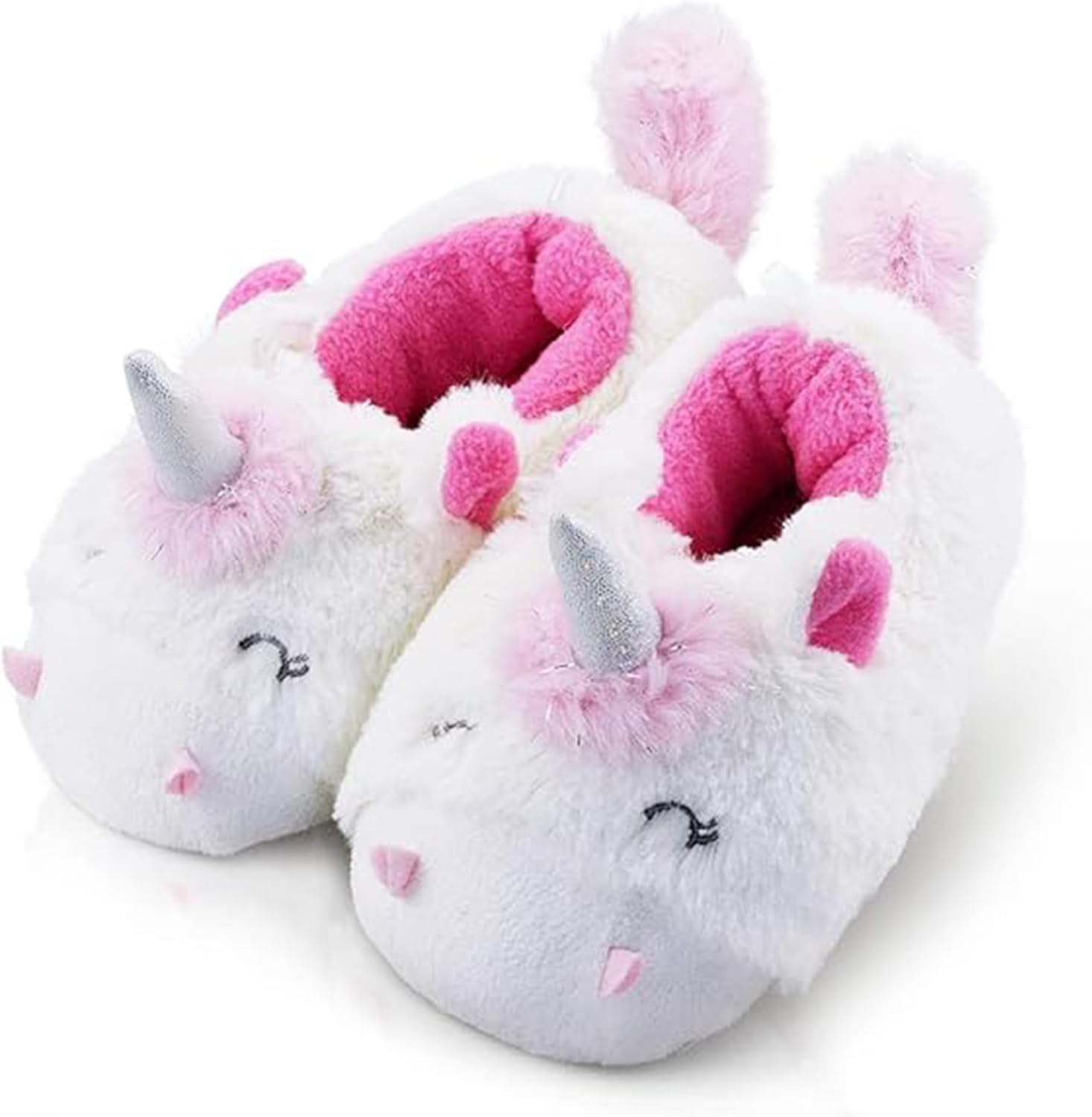 LA PLAGE Girls Unicorn Slippers, Special Comfortable Wave-like Slippers for Todd...