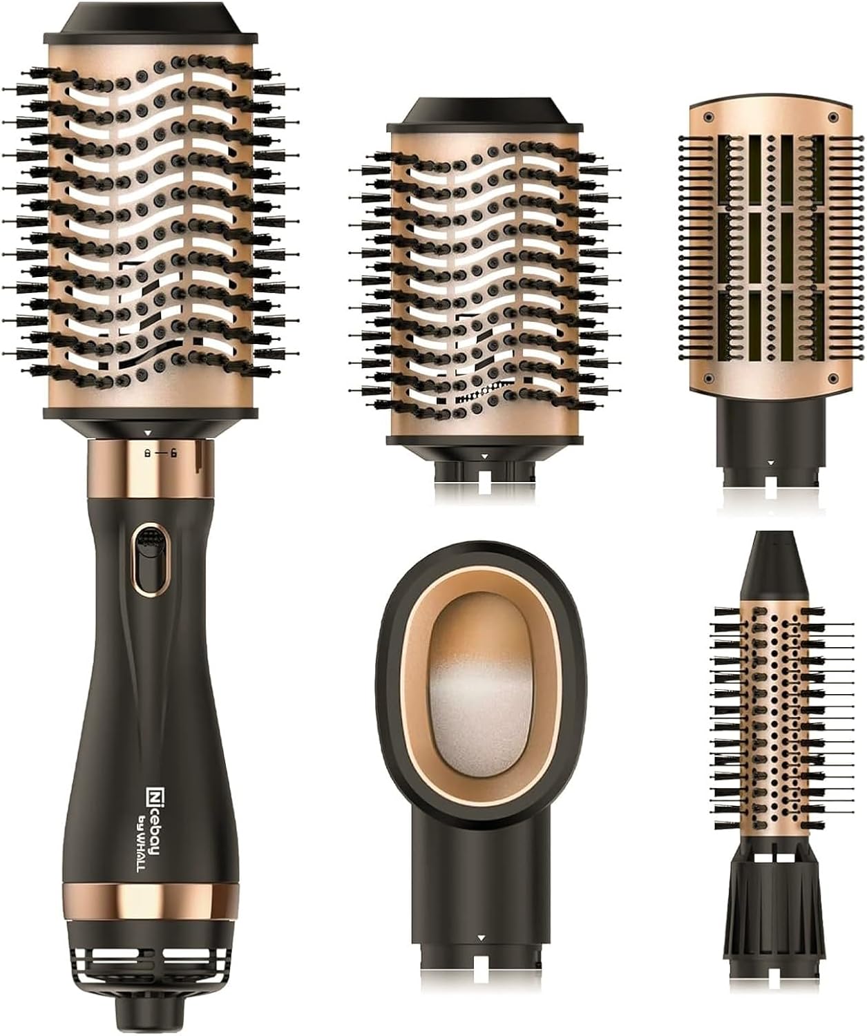 Nicebay Hair Dryer Brush, Special Blow Dryer Brush in One, Innovative Hot Air Br...