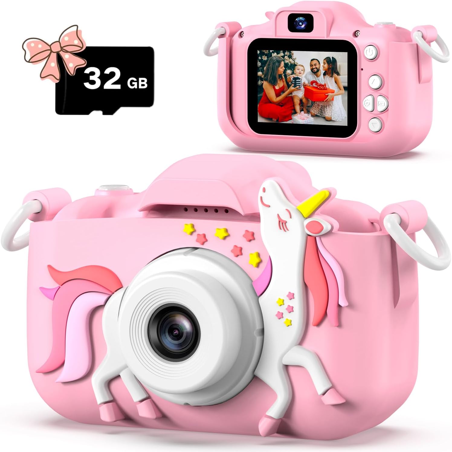 Special Dwfit Upgrade Selfie Kids Camera, Best Christmas Birthday Gifts for Boys...