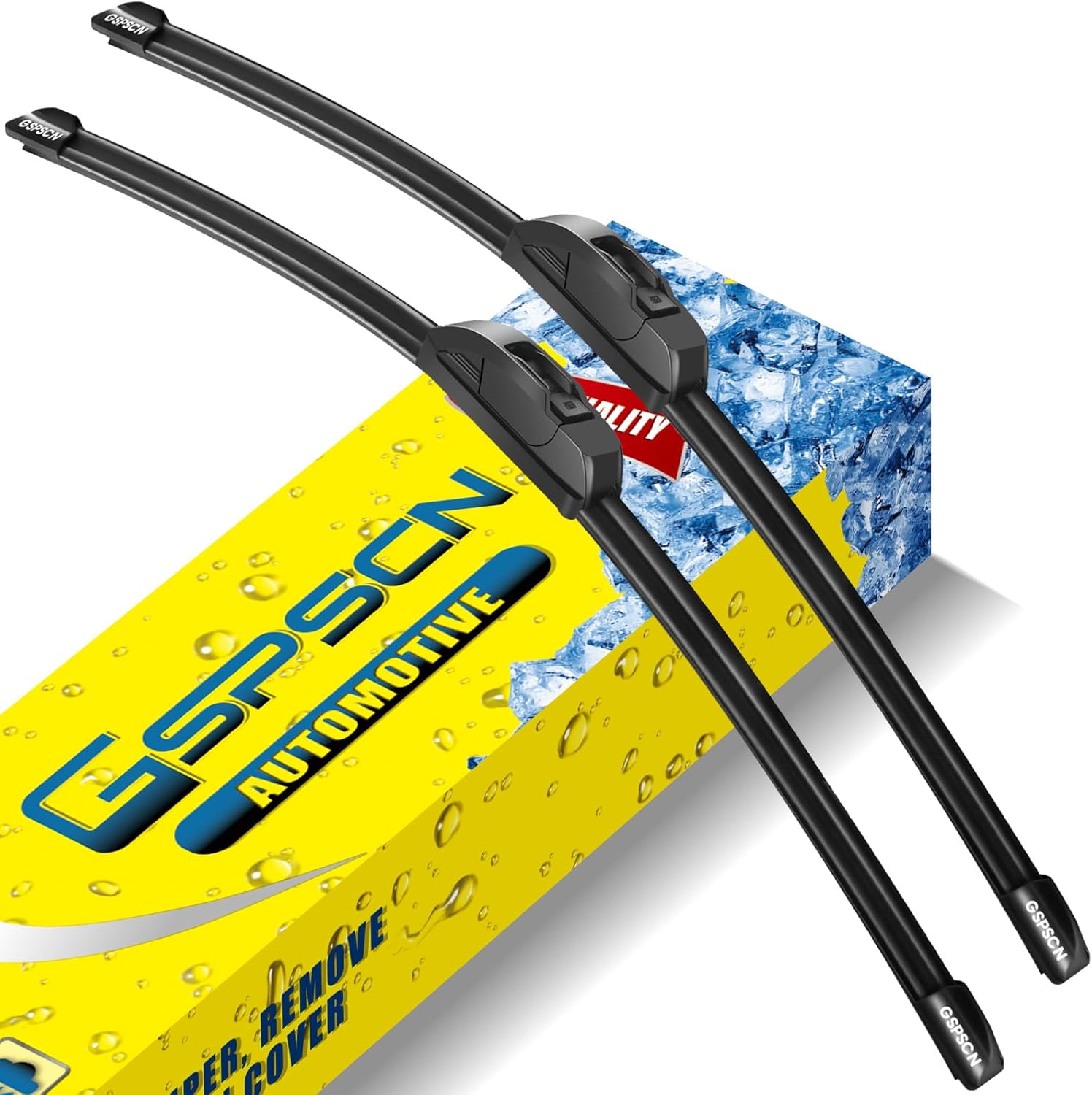 GSPSCN OEM Quality Windshield Wiper Blades, Special Auto Wiper Blades with Premi...