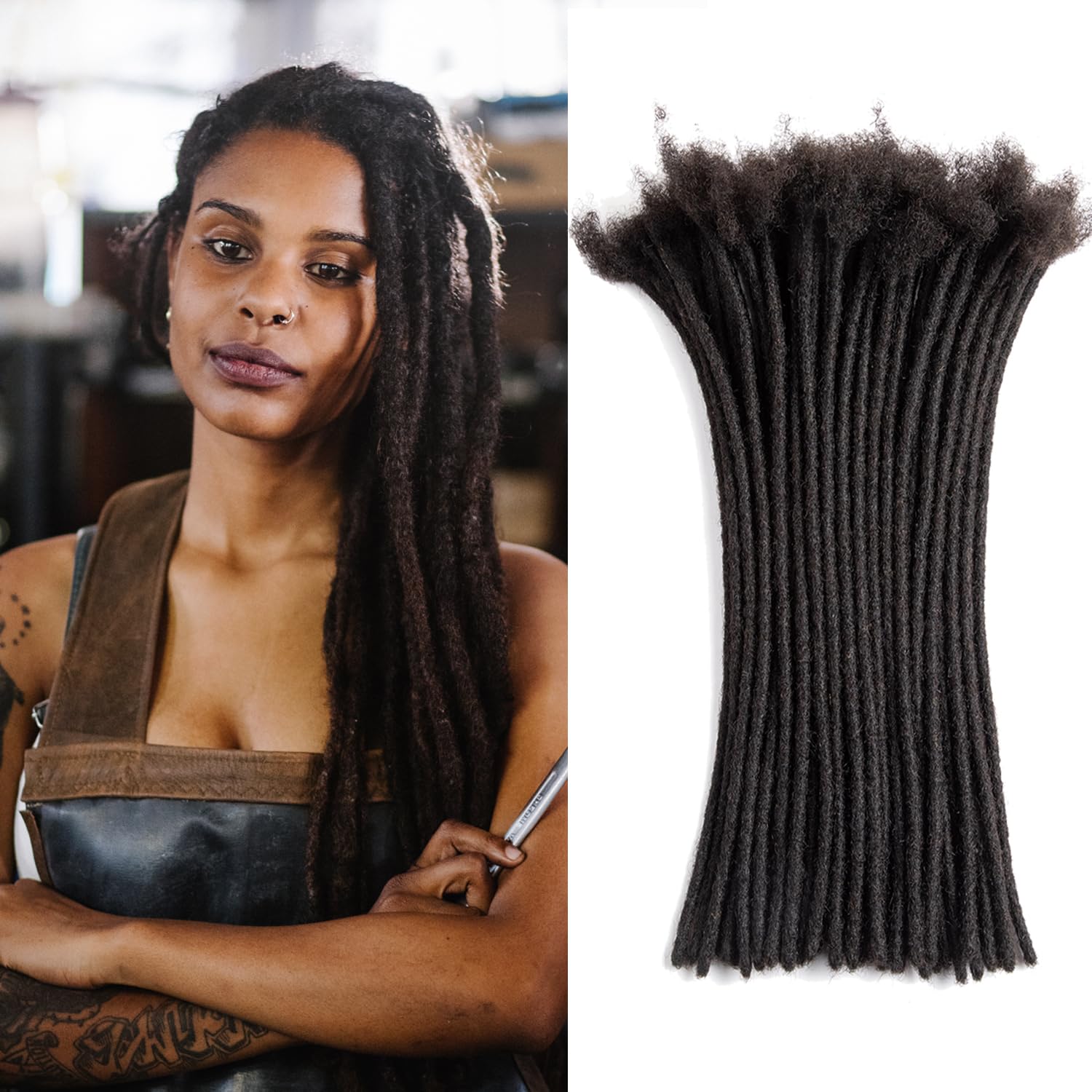 Sure, here is the revised title:

"Best Teresa Loc Extension, Special Human Hair...