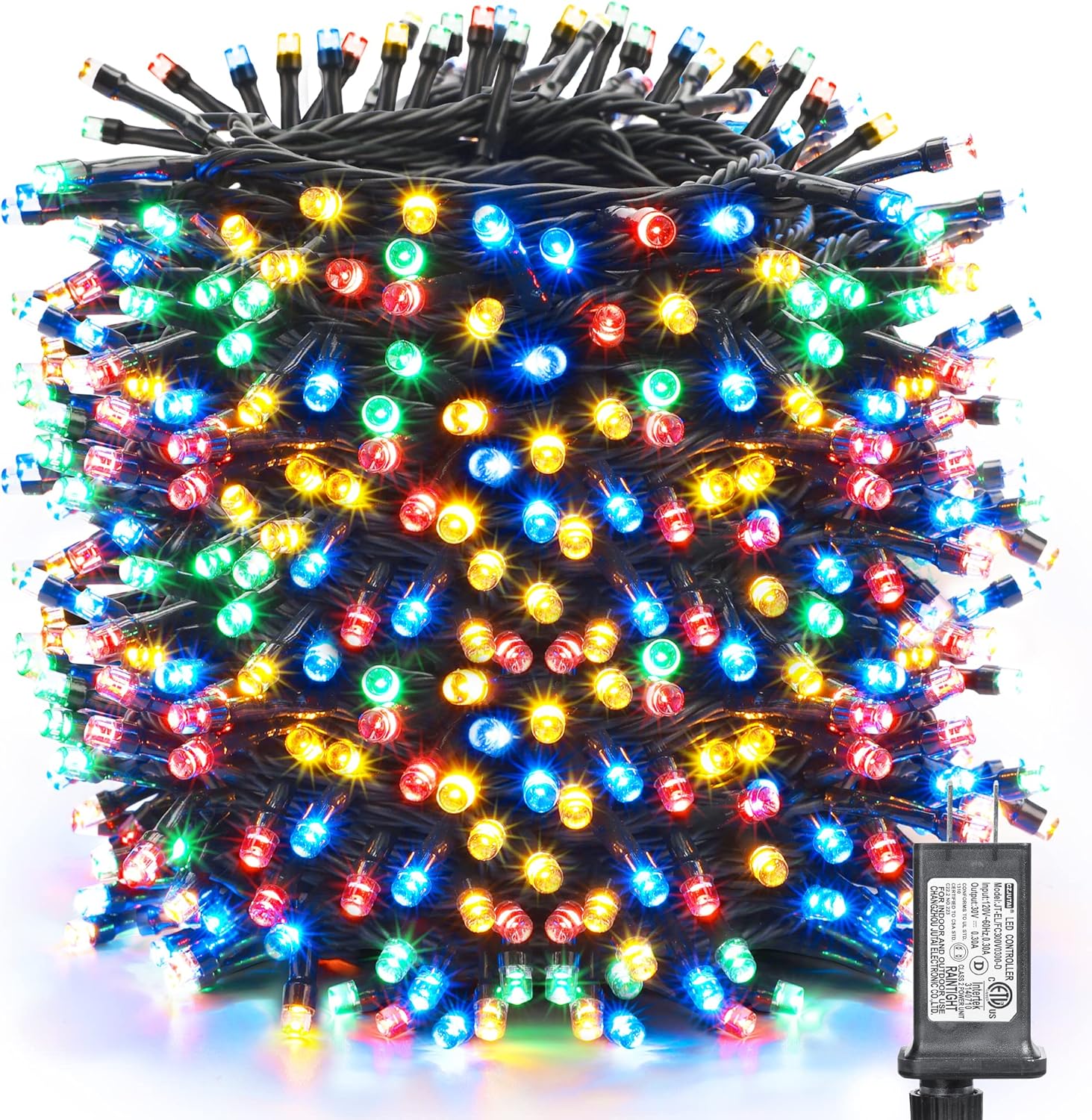 Toodour Christmas Lights Outdoor, 213ft 600 LED Ch...