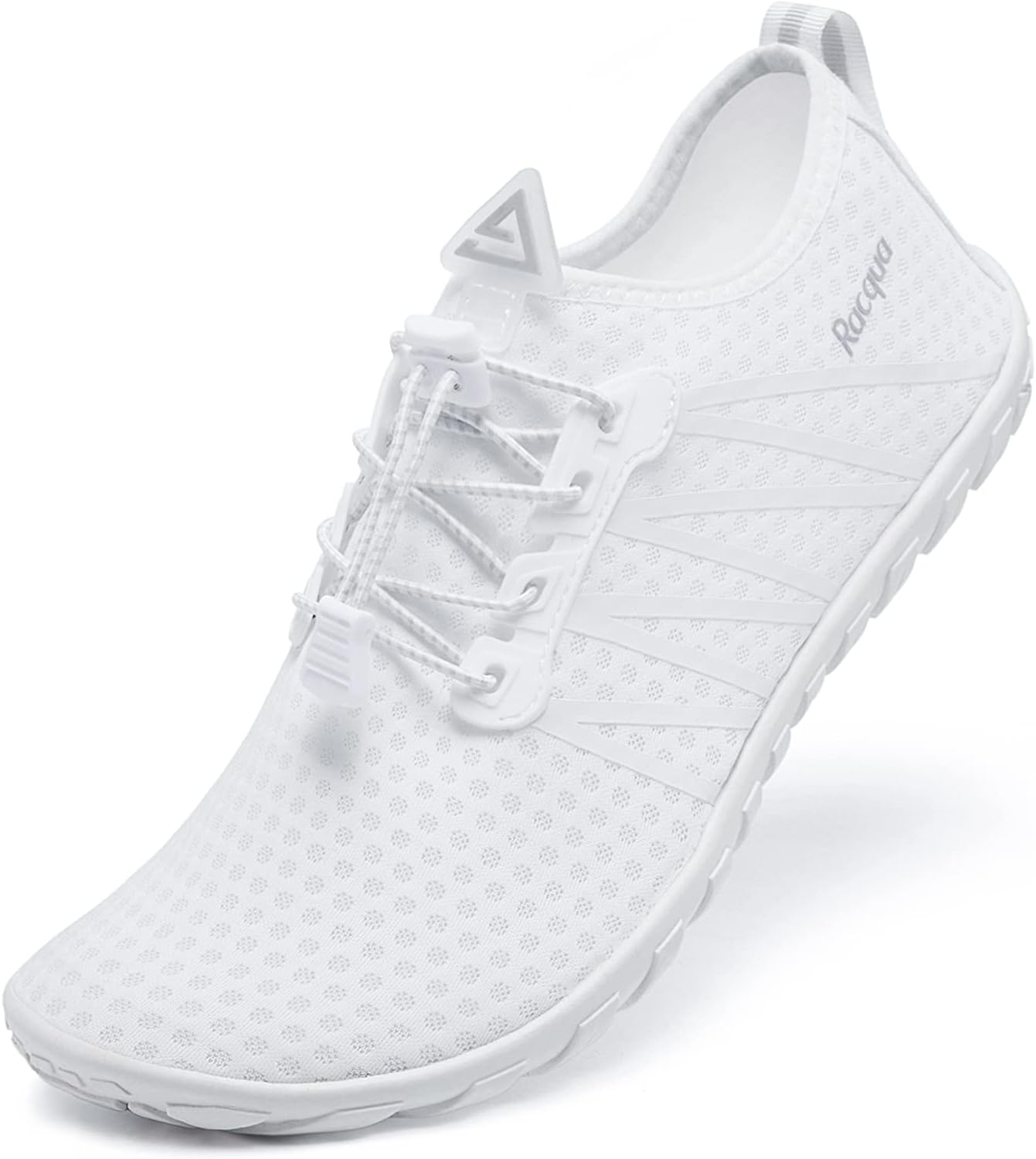 Racqua Women Men Water Shoes Barefoot Sport Beach Swim Shoes 8.5 Women/7.5 Men H...