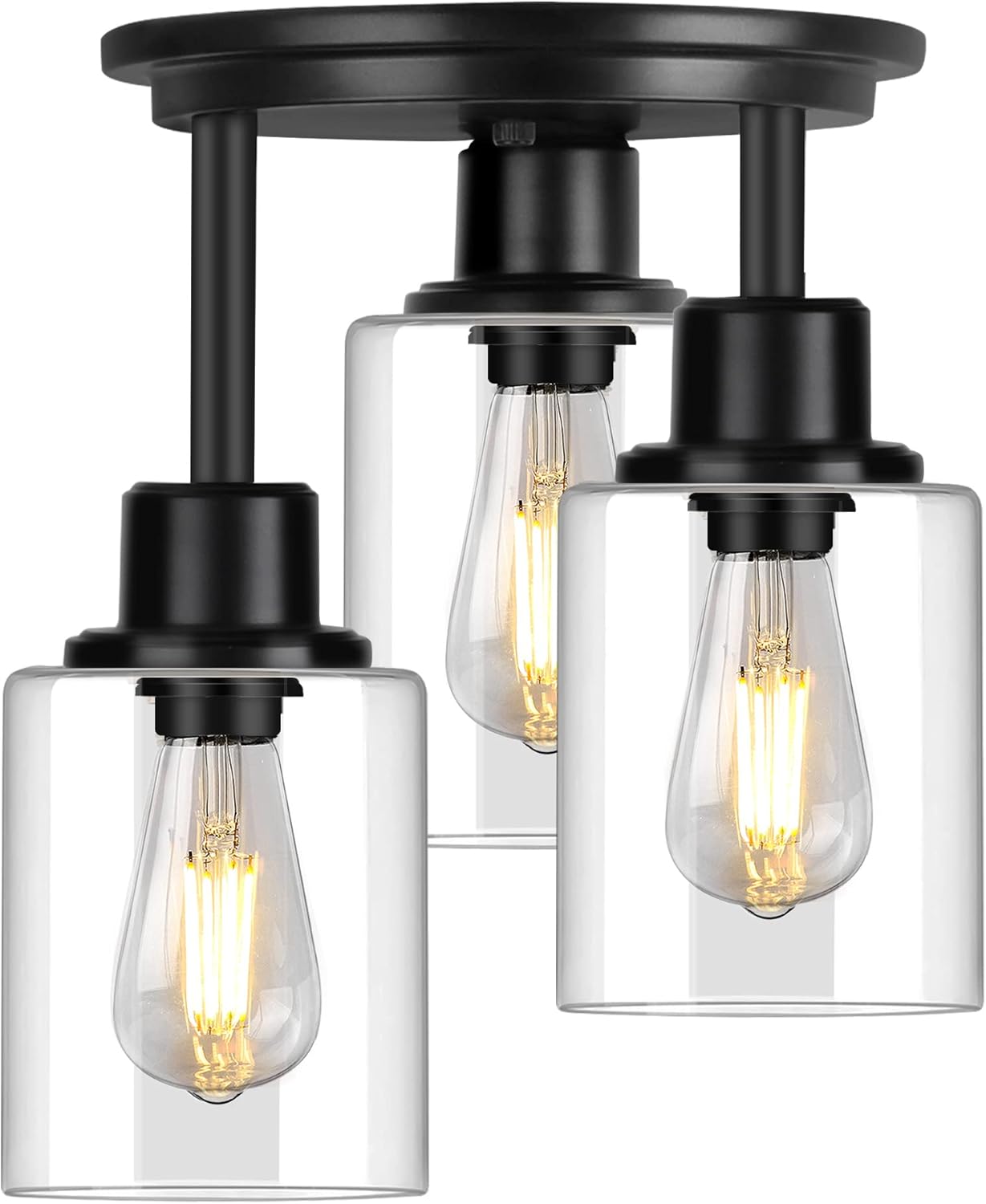 ROTTOGOON Semi Flush Mount Ceiling Light, Special Close to Ceiling Light Fixture...