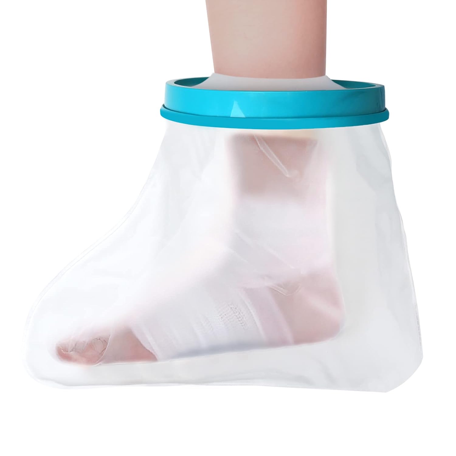 Fasola Cast Cover Foot for Shower, Waterproof Plaster Foot Dressing Protector fo...